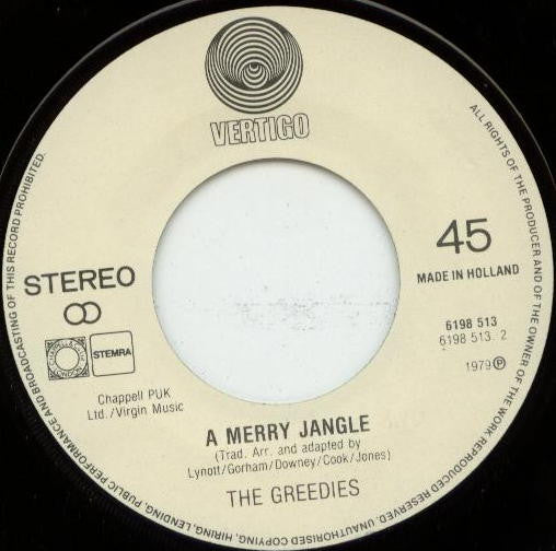 Greedies, The : A Merry Jingle (7",45 RPM,Single)