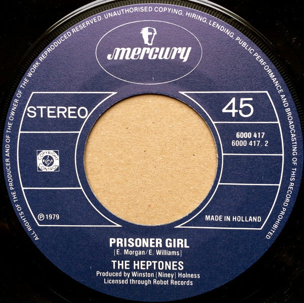Heptones, The : Losing You / Prisoner Girl (7",45 RPM)