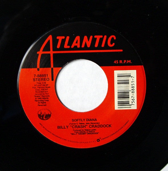 Billy 'Crash' Craddock : Just Another Miserable Day (Here In Paradise) (7",Single,45 RPM)