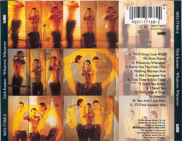 Nick Kamen : Whatever, Whenever (Album)