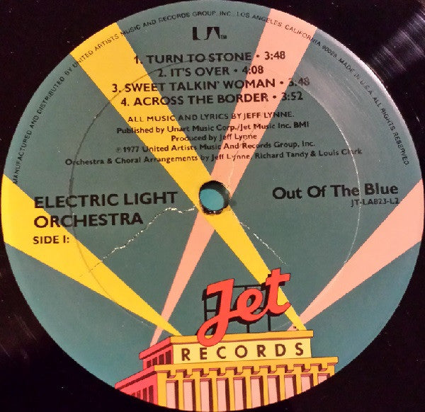 Electric Light Orchestra : Out Of The Blue (LP,Album)