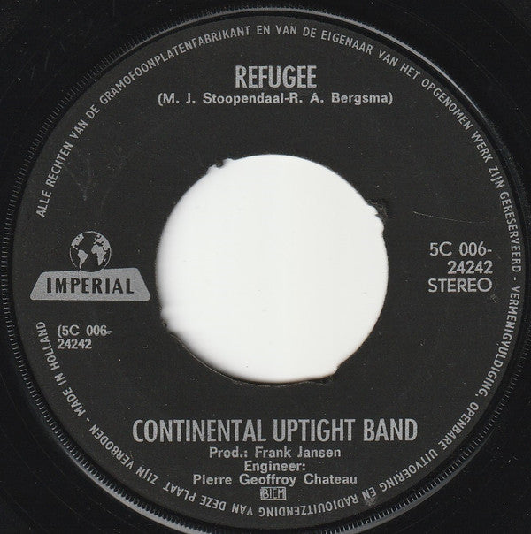 Continental Uptight Band* : Beautiful Friendship (7", Single)
