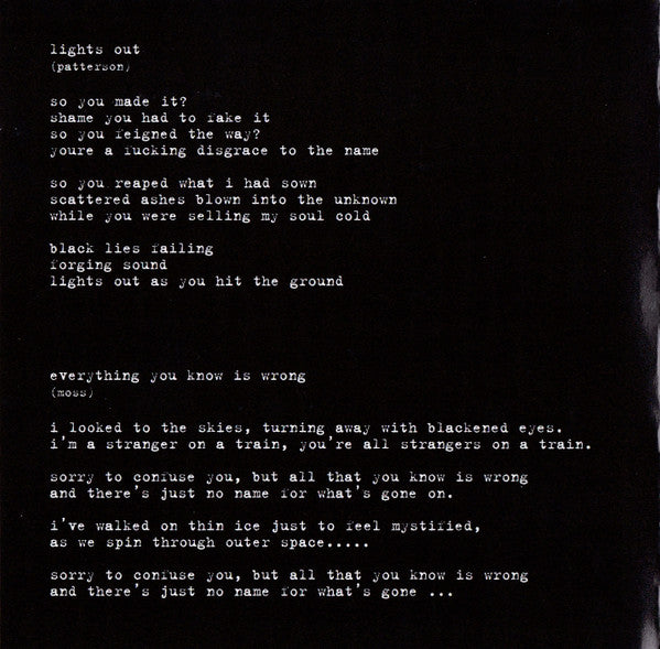Antimatter (3) : Lights Out (Album,Reissue)