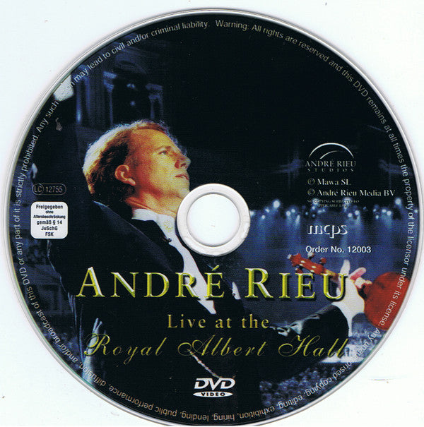 André Rieu : Live (DVD-Video,PAL)
