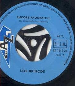 Los Brincos : Encore Faudrait-il (El Mejor) / Julietta (7",45 RPM)