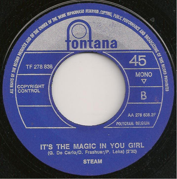 Steam : Na Na Hey Hey Kiss Him Goodbye (7",45 RPM,Single)