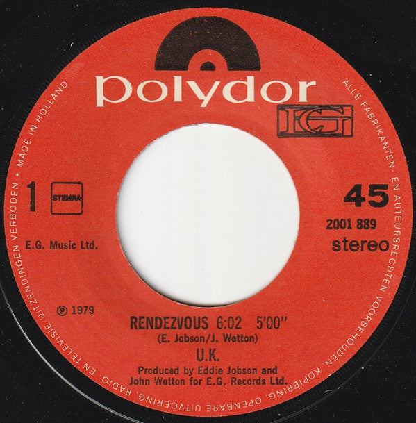 UK (3) : Rendezvous 6:02 (7",Single,45 RPM)