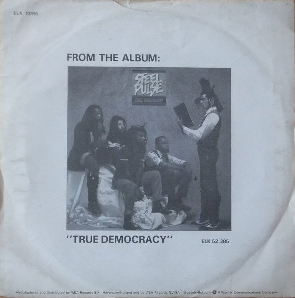 Steel Pulse : Woops Outside Your Head (Ravers) (7",Single)