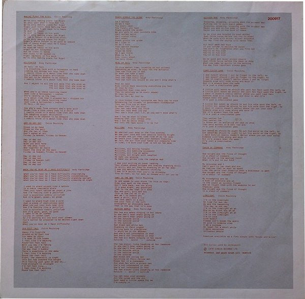 XTC : Drums And Wires (LP, Album)