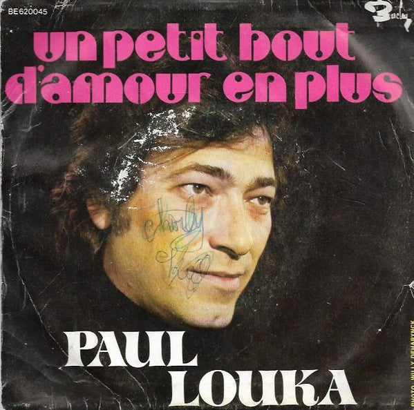 Paul Louka : Je Suis Un Enfant (7",45 RPM,Single)