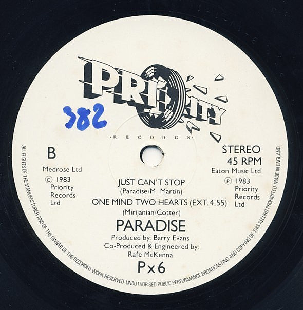 Paradise (2) : Love Is The Answer (Extended Mix) (12",45 RPM)