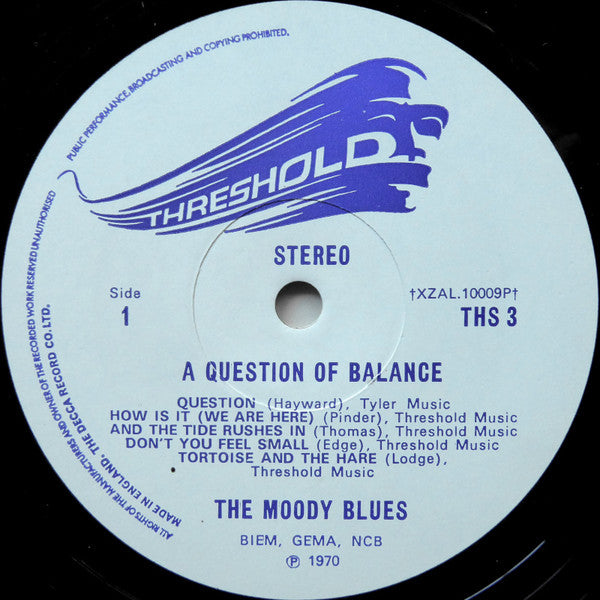 Moody Blues, The : A Question Of Balance (LP,Album)