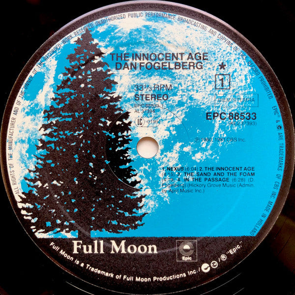 Dan Fogelberg : The Innocent Age (LP,Album,Stereo)