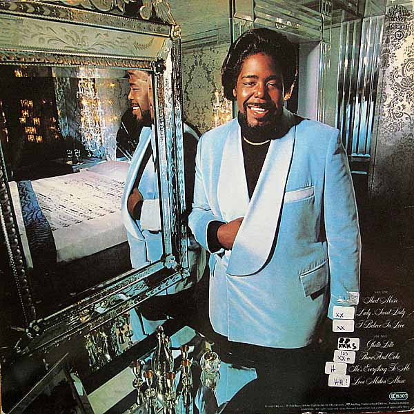 Barry White : Barry White's Sheet Music (LP,Album)