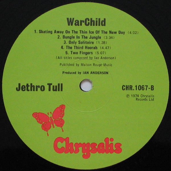 Jethro Tull : War Child (LP,Album)