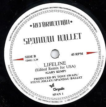 Spandau Ballet : True (7",Single,45 RPM)