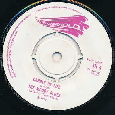 Moody Blues, The : Question / Candle Of Life (7",Single,45 RPM)