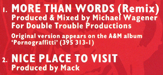 Extreme (2) : More Than Words (7",45 RPM,Single,Stereo)