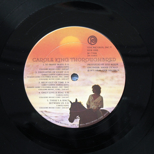 Carole King : Thoroughbred (LP,Album)