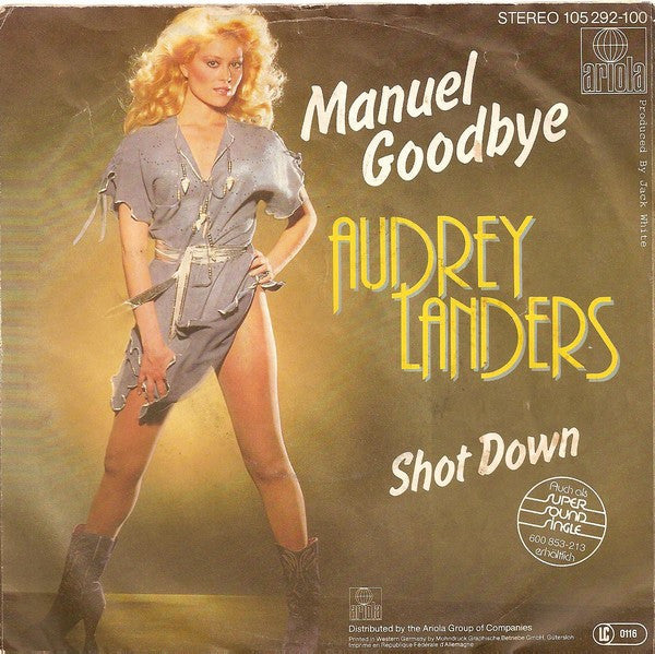 Audrey Landers : Manuel Goodbye (7", Single)