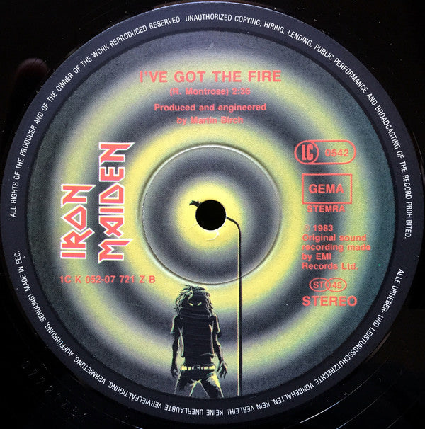 Iron Maiden : Flight Of Icarus (12",45 RPM,Maxi-Single)