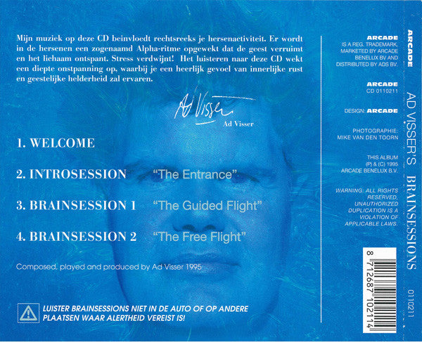 Ad Visser : Brainsessions (Album)