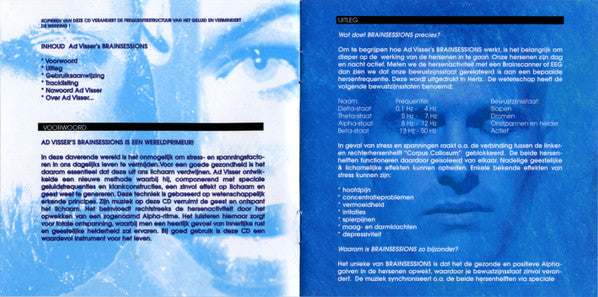 Ad Visser : Brainsessions (Album)