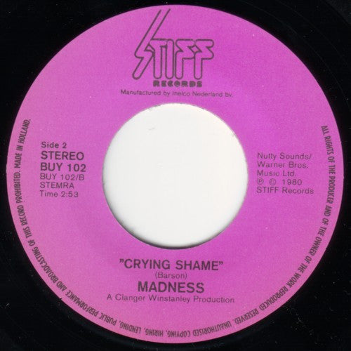 Madness : Embarrassment (7",Single)