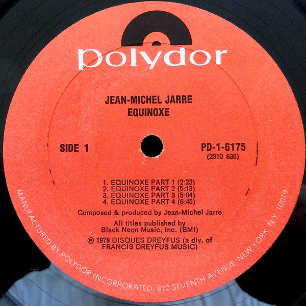 Jean-Michel Jarre : Equinoxe (LP,Album)