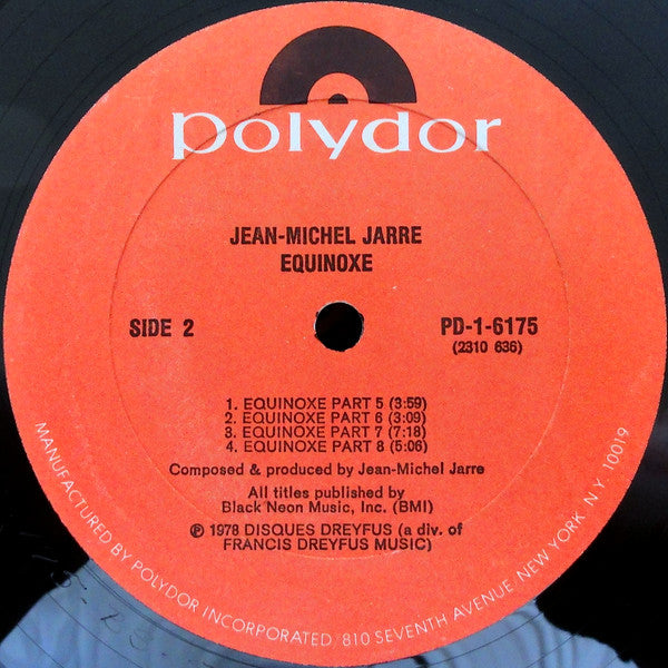 Jean-Michel Jarre : Equinoxe (LP,Album)