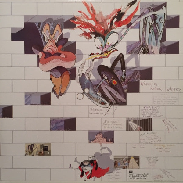 Pink Floyd : The Wall (LP,Album,Reissue)