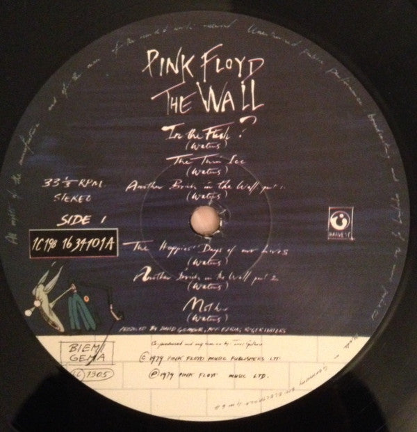 Pink Floyd : The Wall (LP,Album,Reissue)