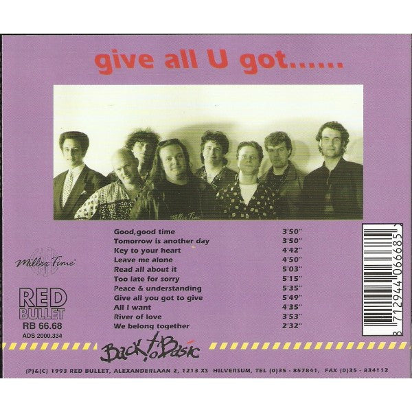 Back To Basic (2) : Give All You Got...... (Album)