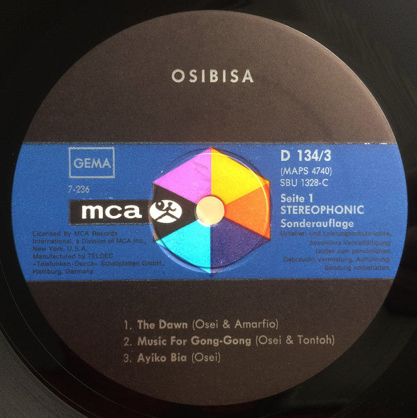 Osibisa : Osibisa (LP,Album,Special Edition)
