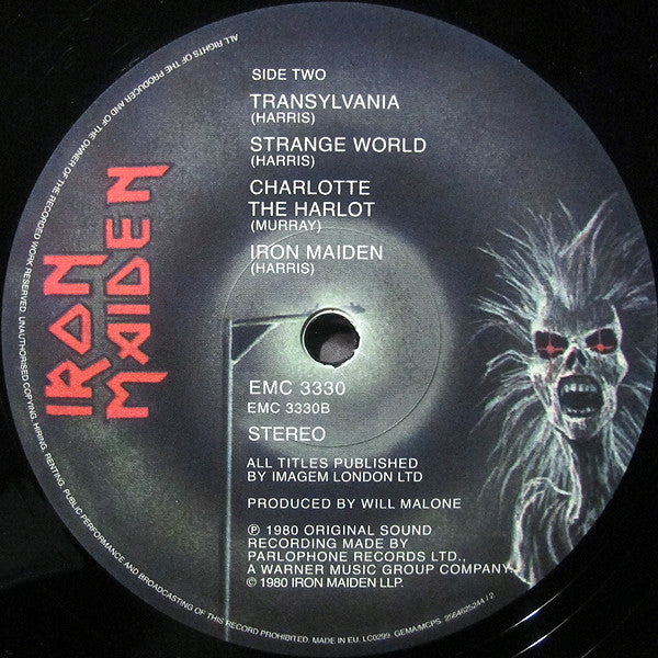 Iron Maiden : Iron Maiden (LP,Album,Reissue)