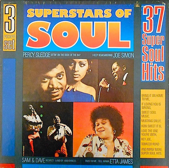 Various : Superstars Of Soul (LP)