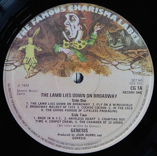 Genesis : The Lamb Lies Down On Broadway (LP,Album,Reissue)