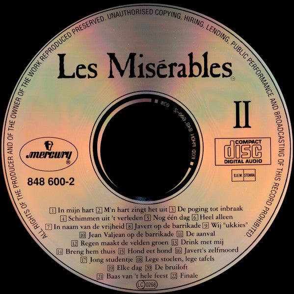 Alain Boublil, Claude-Michel Schönberg : Les Misérables (Album)