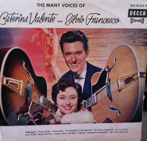 Caterina Valente I Silvio Francesco : The Many Voices Of (LP,Album,Stereo)