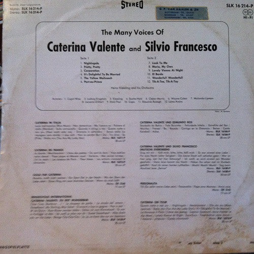 Caterina Valente I Silvio Francesco : The Many Voices Of (LP,Album,Stereo)