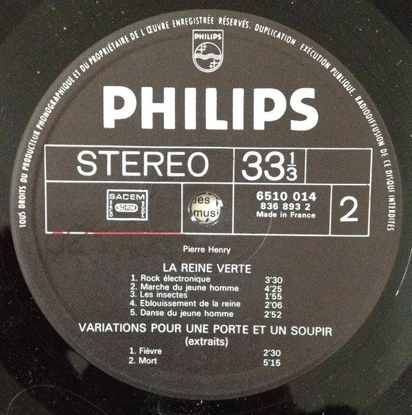 Pierre Henry • Michel Colombier : Les Jerks Electroniques De La Messe Pour Le Temps Présent Et Musiques Concrètes De Pierre Henry Pour Maurice Béjart (LP, Album, Comp, RE)