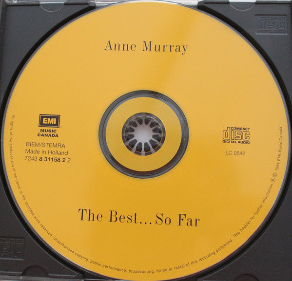 Anne Murray : The Best... So Far (Compilation)