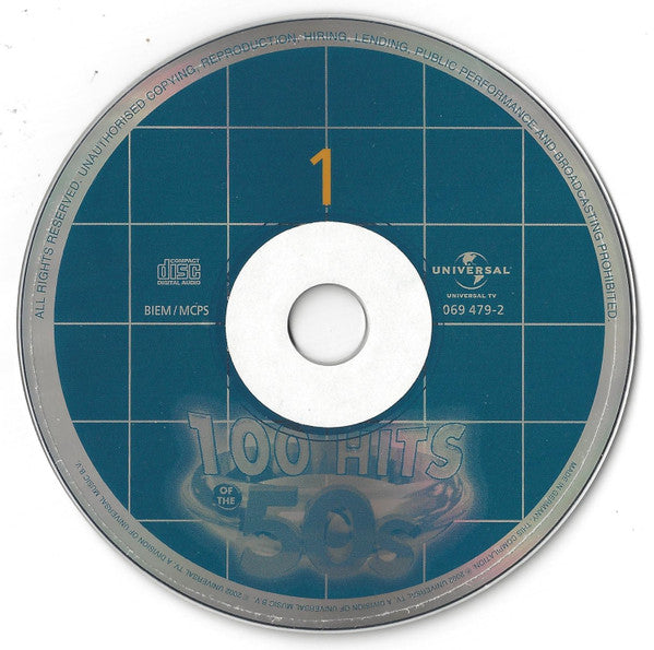 Various : 100 Hits Of The 50's (Compilation)