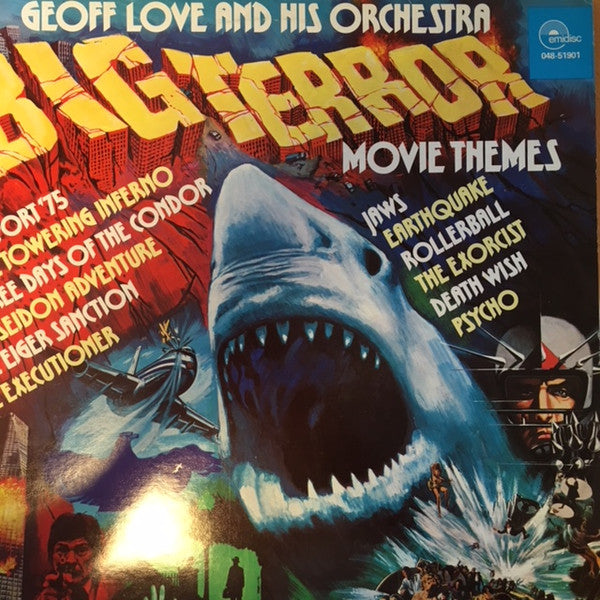 Geoff Love & His Orchestra : Big Terror Movie Themes (LP,Album)