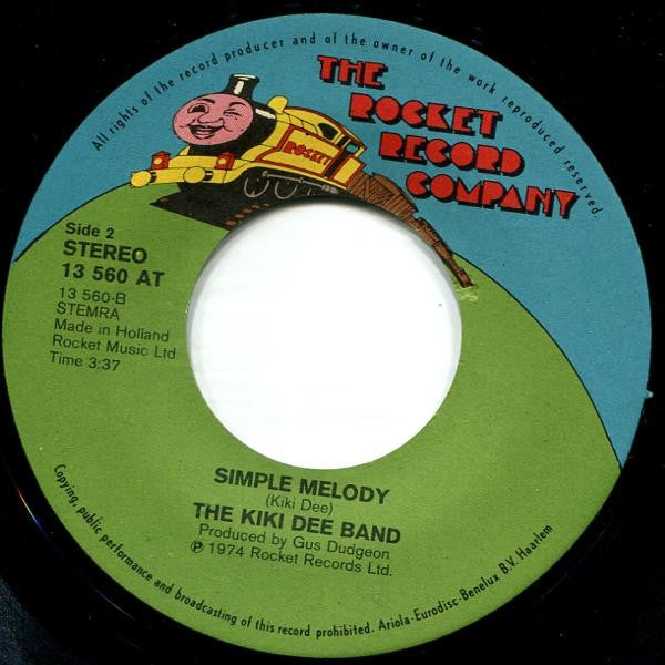 Kiki Dee Band, The : I've Got The Music In Me (7",45 RPM,Single)