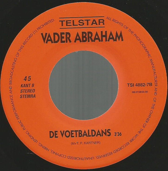 Vader Abraham : We Gaan Naar Zweden (7",45 RPM,Single)