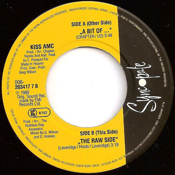 Kiss AMC : A Bit Of... (7",45 RPM,Single)