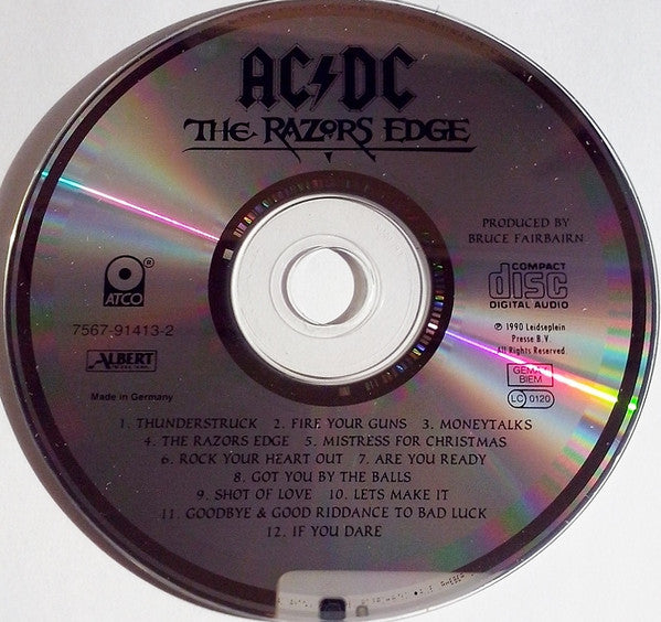 AC/DC : The Razors Edge (Album,Reissue)
