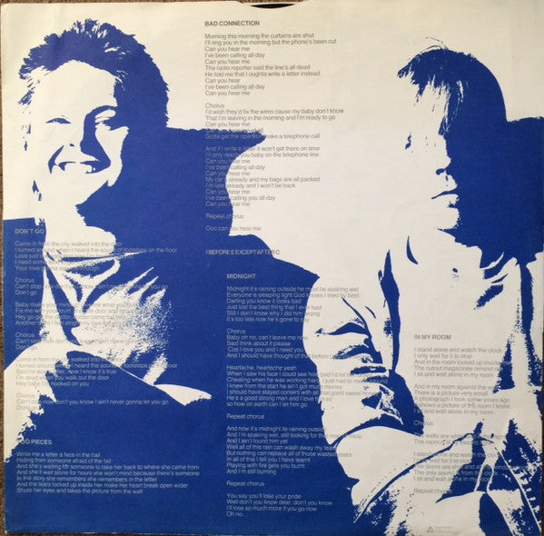 Yazoo : Upstairs At Eric's (LP,Album,Stereo)