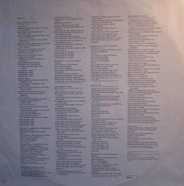 Jacksons, The : Triumph (LP,Album)